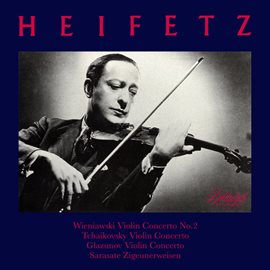 Cover image for Wieniawski, Tchaikovsky, Glazunov & Sarasate: Orchestral Works