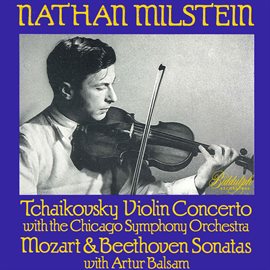 Cover image for Tchaikovsky, Mozart & Beethoven: Violin Works