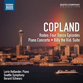 Cover image for Copland: Rodeo - Piano Concerto - Billy The Kid
