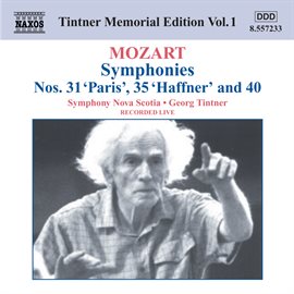 Cover image for Mozart: Symphonies Nos. 31, 35 And 40
