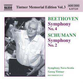Cover image for Beethoven: Symphony No. 4 / Schumann: Symphony No. 2