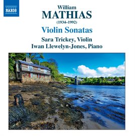 Cover image for Mathias: Violin Sonatas