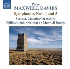 Cover image for Maxwell Davies: Symphonies Nos. 4 & 5