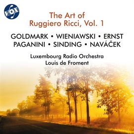 Imagen de portada para The Art Of Ruggiero Ricci, Vol. 1