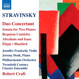 Cover image for Stravinsky: Duo Concertant