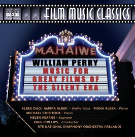 Imagen de portada para Perry: Music For Great Films Of The Silent Era, Vol. 1