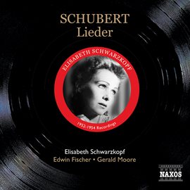 Cover image for Schubert: Lieder (schwarzkopf) (1952-1954)