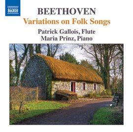 Cover image for Beethoven: Variations On Folk Songs