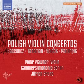 Imagen de portada para Polish Violin Concertos