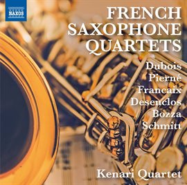 Cover image for French Saxophone Quartets