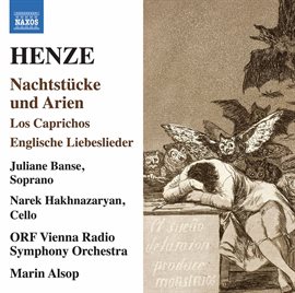 Cover image for Henze: Nachtstücke Und Arien, Los Caprichos & Englische Liebeslieder