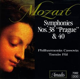 Cover image for Mozart: Symphonies Nos. 38, "Prague" And 40