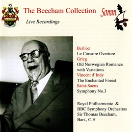 Cover image for The Beecham Colleciton: Berlioz, Grieg, D'indy & Saint-Saëns