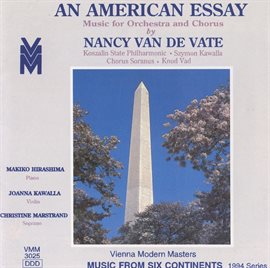 Imagen de portada para Music From 6 Continents (1994 Series): An American Essay