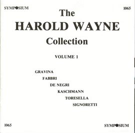 Cover image for Harold Wayne Collection, Vol. 1 (1900-1903)
