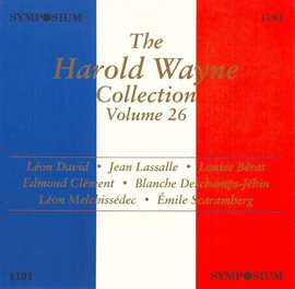 Cover image for The Harold Wayne Collection, Vol. 26 (1904-1911)