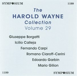 Cover image for The Harold Wayne Collection, Vol. 29 (1904-1913)