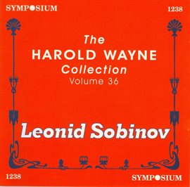 Cover image for The Harold Wayne Collection, Vol. 36 (1901, 1904)