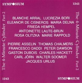 Cover image for The Four-Minute Cylinders, Part Ii