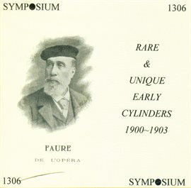 Cover image for Rare And Unique Early Cylinders, 1900-1903