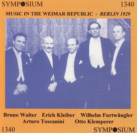 Cover image for Music In The Weimar Republic - Berlin 1929