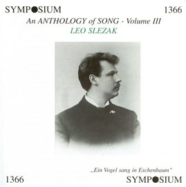 Cover image for An Anthology Of Song, Vol. 3 (1913-1929)