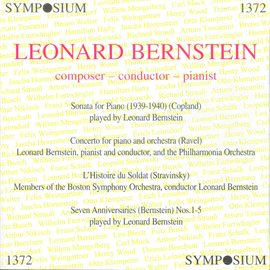 Cover image for Leonard Bernstein: Composer - Conductor - Pianist