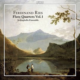 Cover image for Ries: Complete Chamber Music For Flute & String Trio, Vol. 1