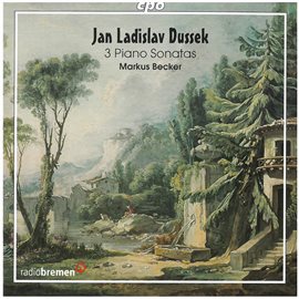 Cover image for Dussek: 3 Piano Sonatas