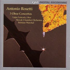 Imagen de portada para Rosetti: Oboe Concertos