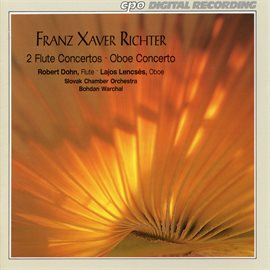 Imagen de portada para Richter: 2 Flute Concertos & Oboe Concerto
