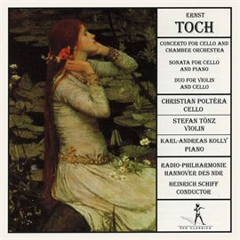 Cover image for Toch: Works For Cello