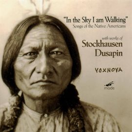 Cover image for In The Sky I Am Walking: Songs Of The Native Americans