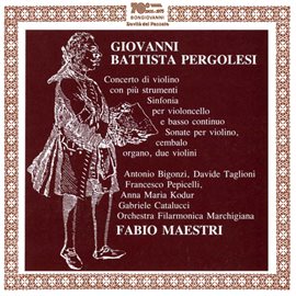 Cover image for Pergolesi: Chamber Works