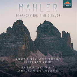 Cover image for Gustav Mahler Symphony No. 4 In G Major Arr. For Chamber Ensemble By E. Stein