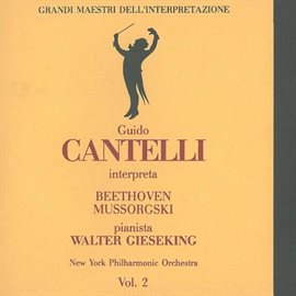 Cover image for Grandi Maestri Dell'interpretazione: Guido Cantelli, Vol. 2 (live)