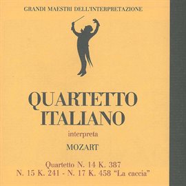Cover image for Grandi Maestri Dell'interpretazione: Quartetto Italiano (live)