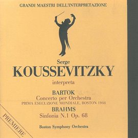 Cover image for Grandi Maestri Dell'interpretazione: Serge Koussevitzky (live)