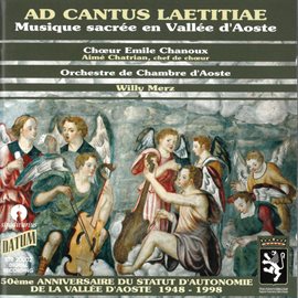 Cover image for Willy Merz: Ad Cantus Laetitiae