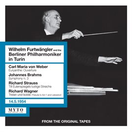 Cover image for Wilhelm Furtwängler And The Berliner Philharmoniker In Turin