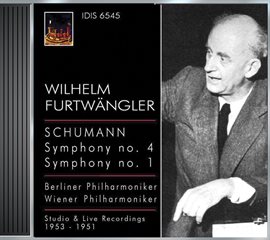 Cover image for Schumann, R.: Symphonies Nos. 1 And 4 (berlin Philharmonic, Vienna Philharmonic, Furtwangler) (19...