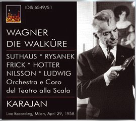 Imagen de portada para Wagner, R.: Walküre (die) [opera] (karajan) (1958)