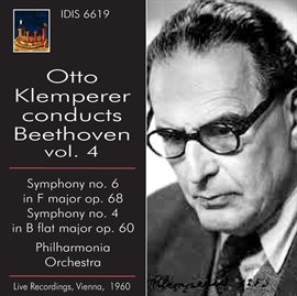 Cover image for Otto Klemperer Conducts Beethoven, Vol. 4 (1970)