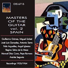 Cover image for Masters Of The Guitar, Vol. 2: Spain