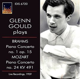 Cover image for Brahms & Mozart: Piano Concertos (live)