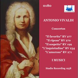 Cover image for Antonio Vivaldi Concertos (Studio Recording)