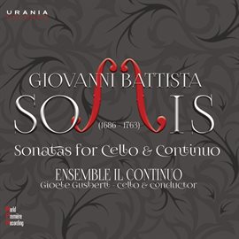 Cover image for Somis: Sonatas For Cello & Continuo