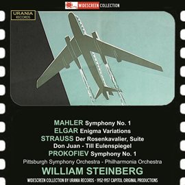 Cover image for Mahler: Symphony No. 1 - Elgar: Enigma Variations  - Strauss: Der Rosenkavalier Suite (1953-1959)