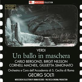 Imagen de portada para Verdi: Un Ballo In Maschera