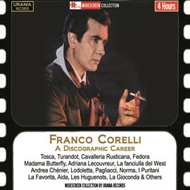 Cover image for Franco Corelli: A Discographic Career